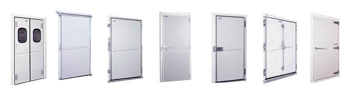 tipos de puertas para camaras frigorificas